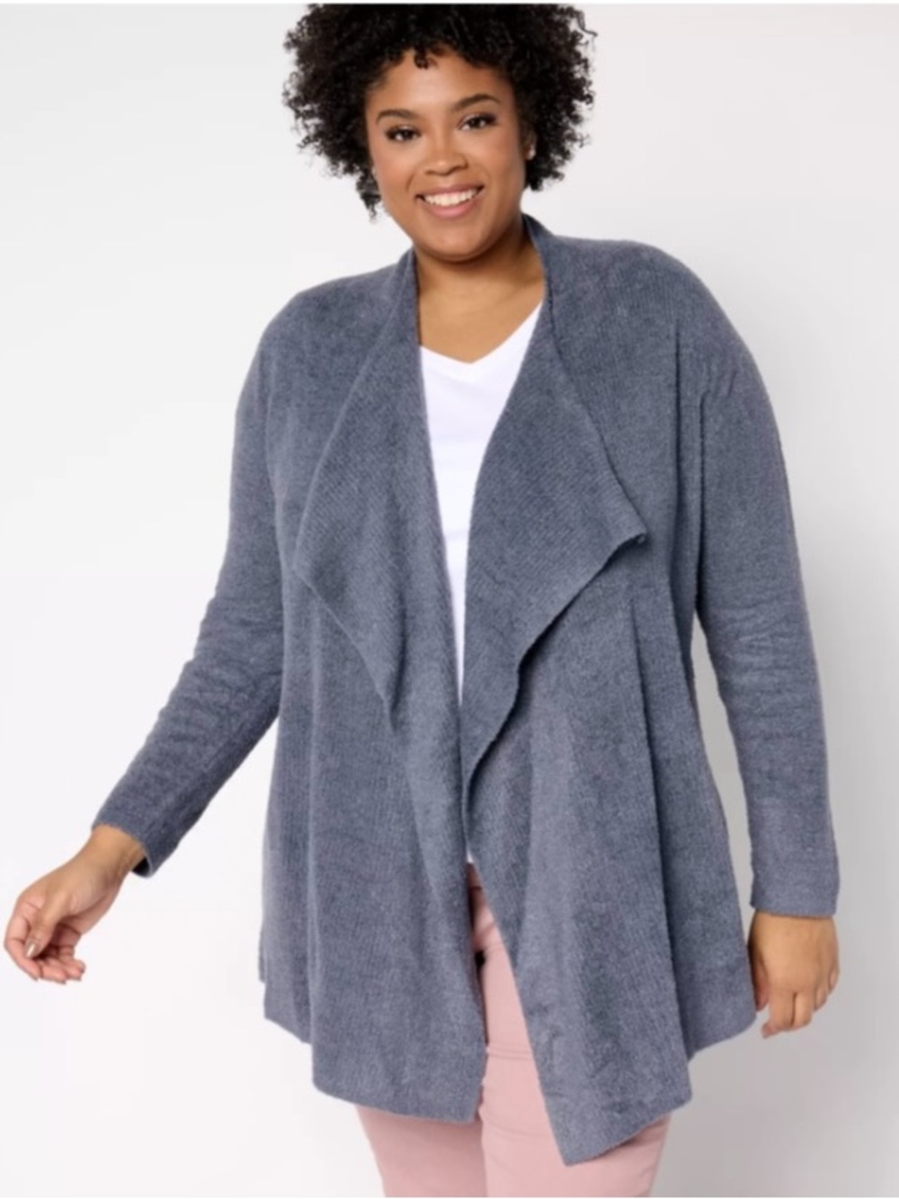 Barefoot Dreams Cardigan Cozychic Lite Knit Small/Medium